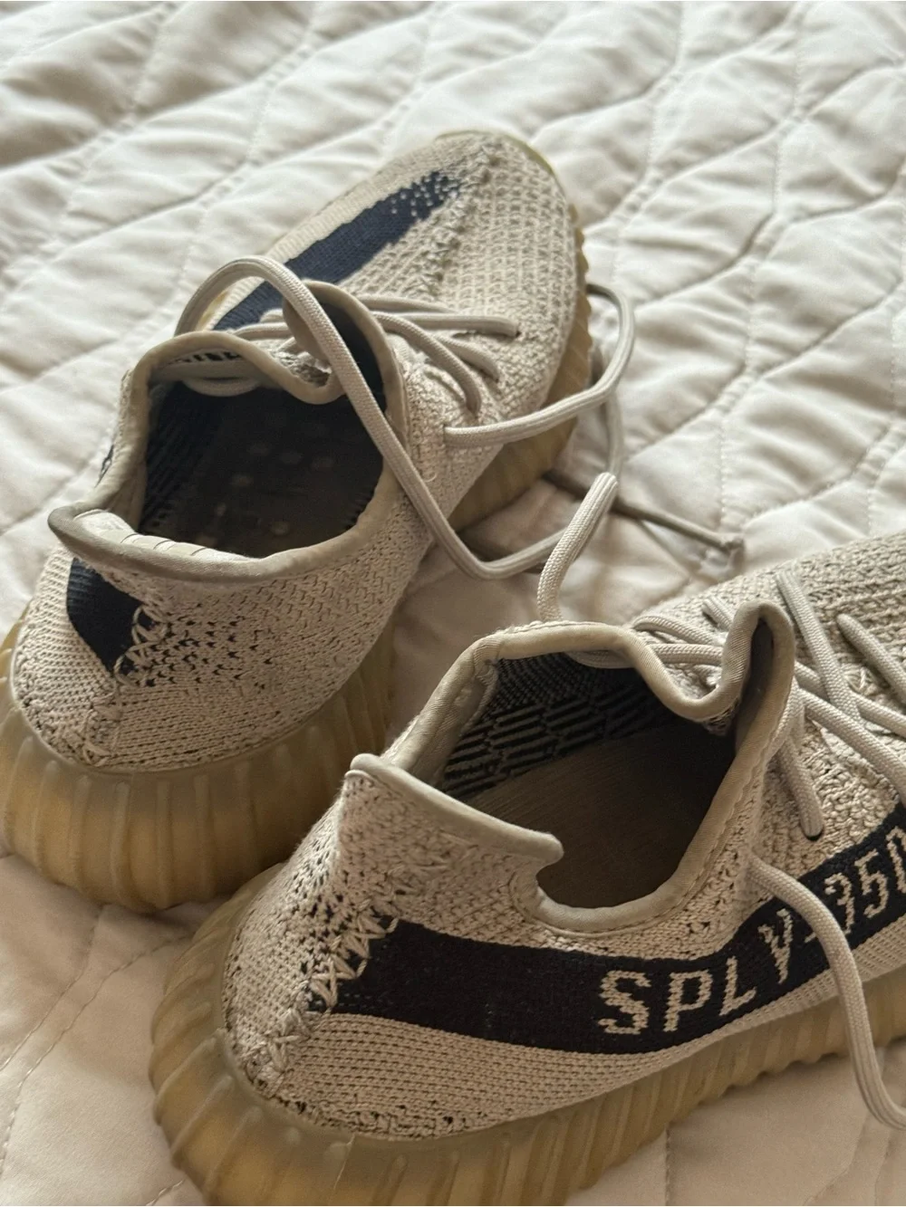 Yeezy Boost 350 V2 Beige with Black Stripe